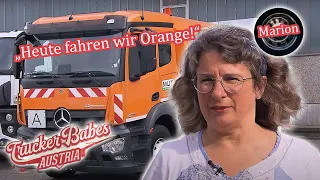 Arbeitet Marion jetzt bei der Müllabfuhr? 🙃 | Trucker Babes Austria | ATV