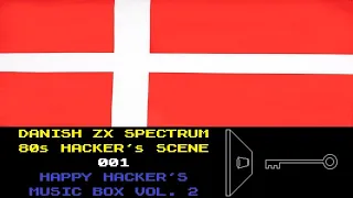 Danish ZX Spectrum 80s Hacker's Scene - 001 - Happy Hacker's Music Box Vol  2