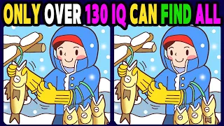 【Find the difference】Only Over 130 IQ Can Find All! / Fun Challenge【Spot the difference】512