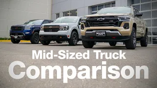 Mid-Sized Truck Shootout | Colorado vs Frontier vs Maverick | Best Mid-Sized Truck