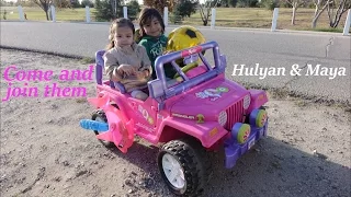 Fisher Price's Ride-On Power Wheels - A Pink Jeep Wrangler Barbie Edition