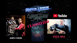 Agent Steel John Cyriis Interview-New album & Singing For Megadeth in Early Years-Classified File 01