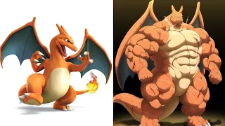 POKEMON CHARACTERS AS MUSCULAR VERSIONS - POKEMON AS BODYBUILDERS