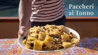 Secrets of the Ultimate Italian Tuna Pasta Recipe: Paccheri al Tonno