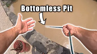 I Found A Bottomless Pit While Magnet Fishing - Never Ending Magnet Fishing Finds
