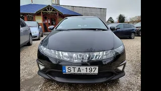 Honda Civic 1.8 Type S Teszt - Bemutató - Eladó