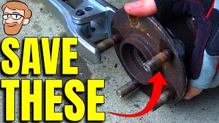 Replaced a Wheel Hub? Keep The Wheel Studs. Here's Why!