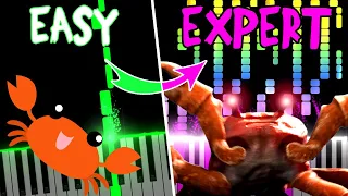 Crab Rave - Noisestorm | EASY to EXPERT