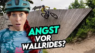 Wallride Tutorial (Deutsch) - Wie Du steile Holz Anlieger im Bikepark fährst