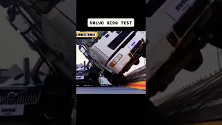 Volvo xc90 crash test | #volvo #crashtest #volvoxc90 | Volvo car stunt