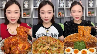ASMR❤️  MUKBANG CHINESE EATING SHOW. @MaZarGoop #yummy #food #asmr #eating#noodles #mukbang #216