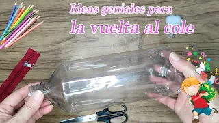 LAPICERAS o CARTUCHERAS con RECICLAJE | CASES for BACK to SCHOOL | CASOS para VOLTA ÀS ESCOLAS