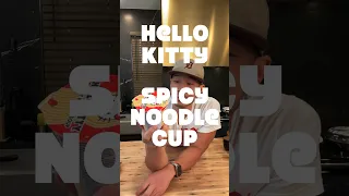 Spicy 🌶️  Content: Hello Kittle Spicy Noodle Soup