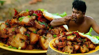 Slow Roasted Pork Belly King of Crispy Eating So Delicious melt in Mouth - Easy Cooking pork Belly