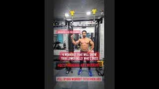 Best abs workout  // Best abs workout for men at home  //  hanging abs workout  //  abs challenge