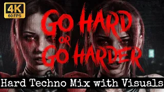 Hard Techno Rave Mix | 160 bpm | 4K Visuals | April 2024