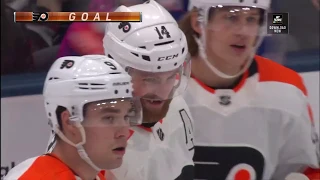 Sean Couturier Goal - Philadelphia Flyers vs New York Islanders (3/9/19)