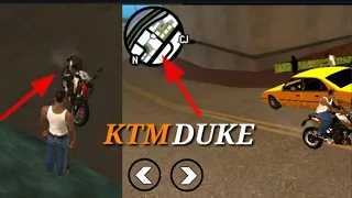 KTM Duke secret location in GTA San Andreas