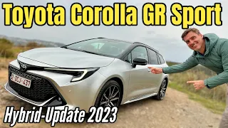 Toyota Corolla GR Sport 2.0 Hybrid T.S.:  Facelift mit Technik-Update! Test | Review | 2023