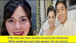 JULIA MONTES HANDANG HANDA NG MAG PAKASAL SA KANIYANG MINAMAHAL SIGAW NG MGA FANS COCOJULS WEDDING