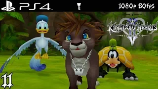 [PS4 1080p 60fps] Kingdom Hearts 2 Walkthrough 11 Pride Lands - KH HD 1.5 + 2.5 Remix