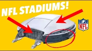 CRITIQUING EVERY NFL STADIUM - SECRETS AND HIDDEN GEMS