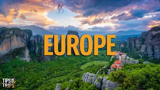 Best Places To Visit In EUROPE - 4K ULTRA HD VIDEO Relaxing Scenery