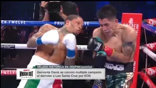 Gervonta Davis KO Leo Santa Cruz in Round 6