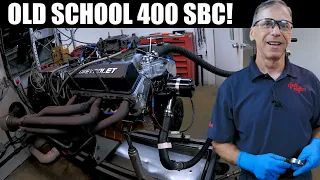 400 SBC ( 93 Pump 500+ HP ) On The Engine Dyno ( Ellwein Engines Builds A Gen1 😮? )