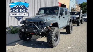 JK on 38s with Metalcloak long arm lift