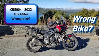 CB500X 10k miles - Wrong bike?