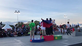 SEA Games 2019: Awarding ceremony of Skateboarding Street Women Finals | GOLD MEDAL FOR DIDAL