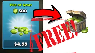 !!how to get free 500 gems without hack!!😱😨
