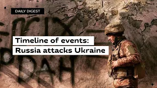 Timeline of events: Russia attacks Ukraine