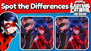Spot the Differences #2 🐞Miraculous: Ladybug Edition 🐱🔥 Find 3 Differences