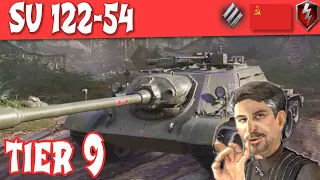 WOT Blitz - SU 122-54 Full Tank Review Soviet Tier 9 Tank Destroyer ||WOT Blitz||