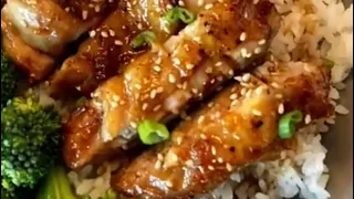 HONEY GINGER CHICKEN by Tiffycooks