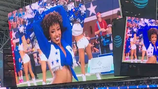 Kally Dallas Cowboys Cheerleader Diamonds Direct Gameday Girl 10/23/22 vs Detroit Lions