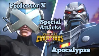 Apocalypse | Professor X Special Attacks Mcoc | Marvel Contest of Champions | Şampiyonlar Turnuvası