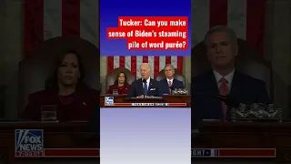 Tucker roasts Biden’s mental condition #shorts