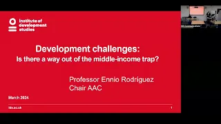 Development challenges: Is there a way out of the middle-income trap?