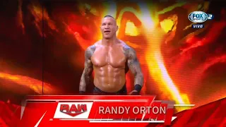Entrada Randy Orton en Raw - WWE Raw 27/11/2023 (En Español)