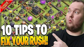 How to Easily Fix ANY Rushed Account! - Clash of Clans