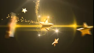 HD футаж ПЕРЕХОД ЗОЛОТЫЕ ЗВЕЗДЫ 2 2016 TRANSITION GOLD STARS монтаж  Adobe Premiere