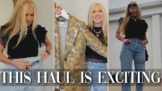 Friday Haul | New NARS Palettes | VIEVE | Harry Josh Hair Dryer | Margiela AGolde Designer Denim