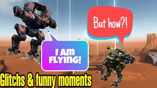 War Robots Glitches And Funny Moments || ANNOYING WTF MOMENTS and 125 subscribers special