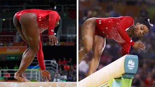 INSANE Moments Where Gymnasts SAVED Themselves!