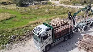 Holztransport Aujesky Holz | unterwegs mit Dominik