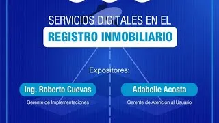 SERVICIOS DIGITALES EN EL REGISTRO INMOBILIARIO