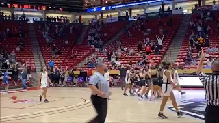 Natalia Chavez Buzzer Beater to win championship